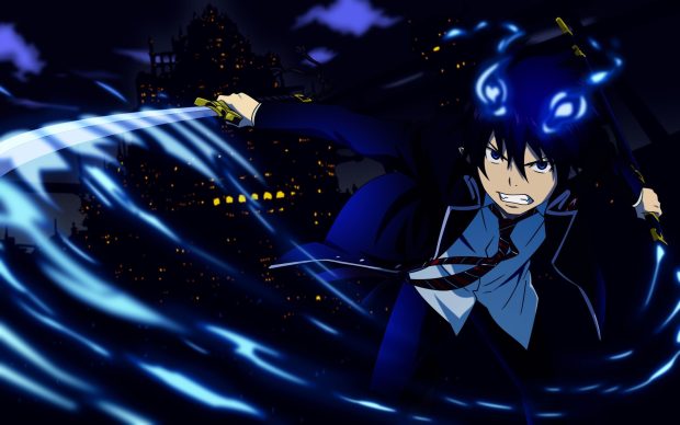 Blue Exorcist Wide Screen Wallpaper.