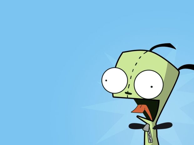 Blue Invader Zim Wallpaper HD.