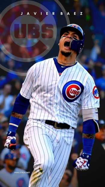 Blue Javier Baez Wallpaper HD.