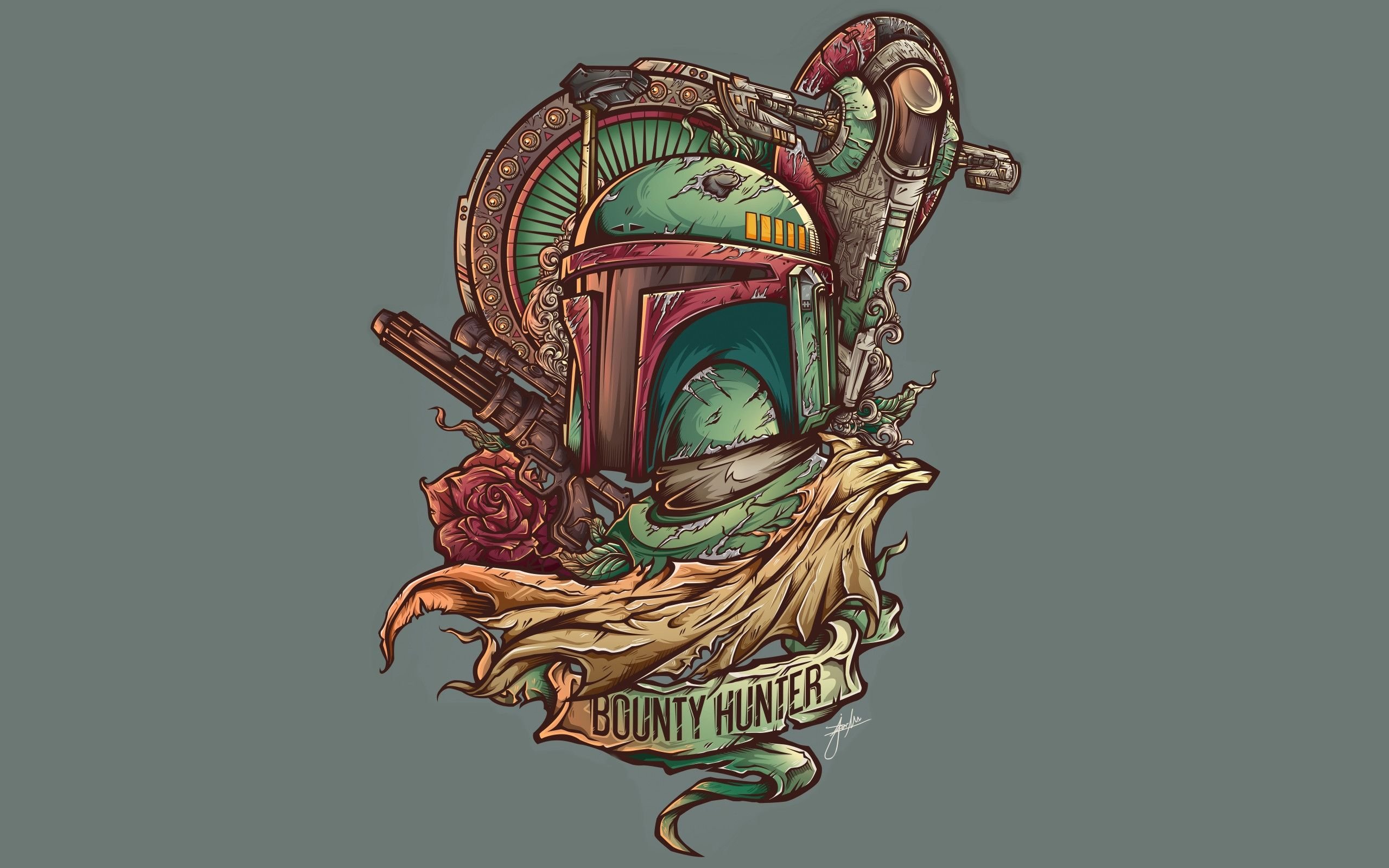 Boba Fett HD Wallpaper Computer. 