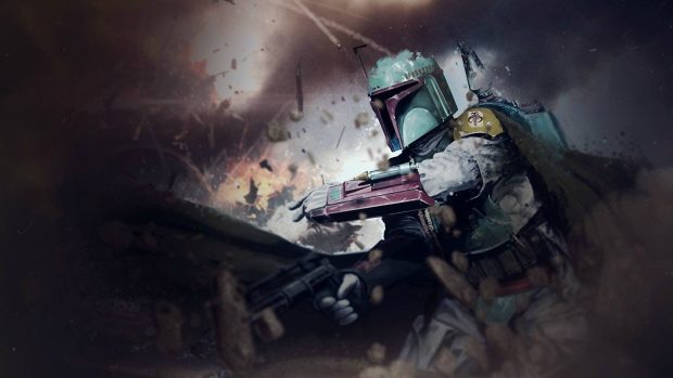 Boba Fett HD Wallpaper Free download.