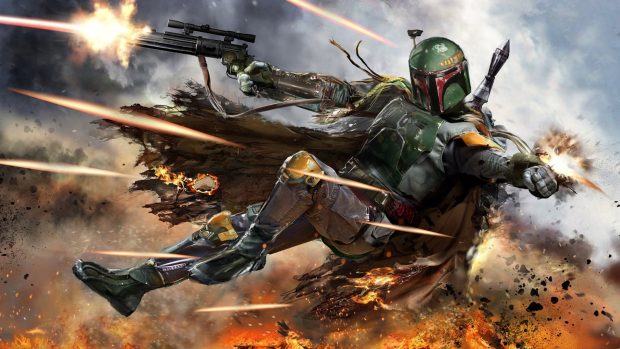 Boba Fett Wallpaper HD Free download.