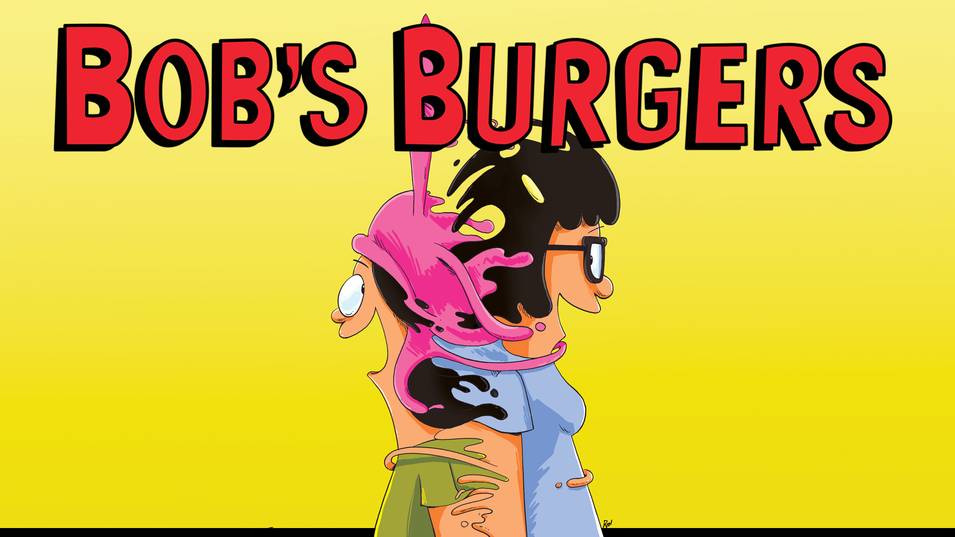 My wife loves Bobs Burgers so I created some more iPhone wallpapers for  her  rBobsBurgers