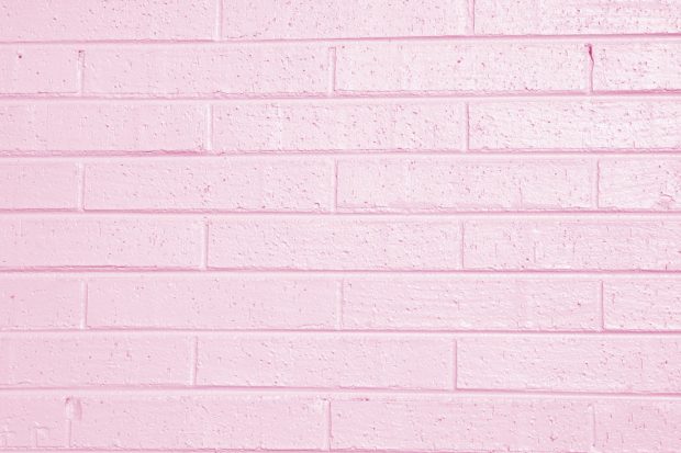 Brick Aesthetic Light Pink Wallpaper HD.