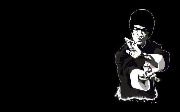 Bruce Lee HD Wallpaper Computer.