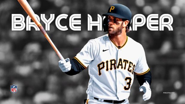 Bryce Harper Wallpaper HD 1080p.