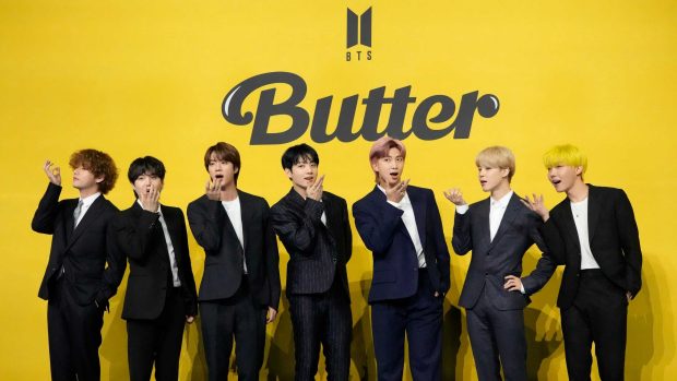 Butter BTS Desktop Wallpaper HD.