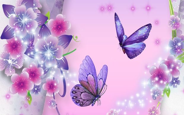 Butterflies HD Wallpaper.