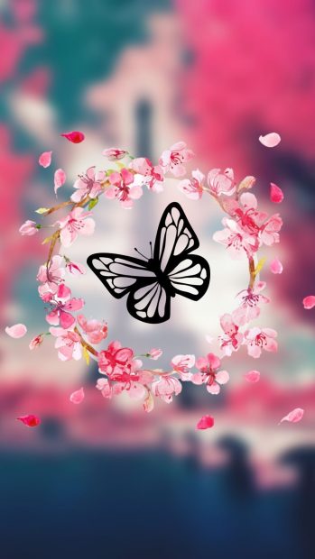 Butterfly Cute Wallpaper For Mobile HD.