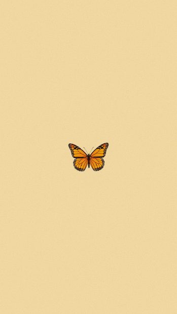 Butterfly Wallpaper Aesthetic Wallpaper Minimalist.