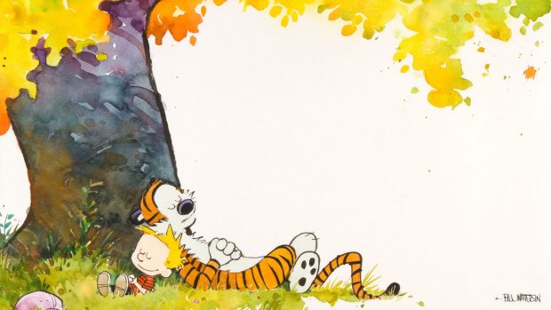 Calvin And Hobbes HD Wallpaper Free download.