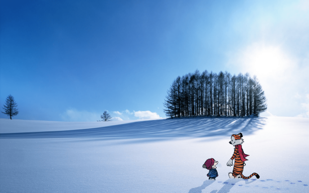 Calvin And Hobbes Wallpaper HD Free download.