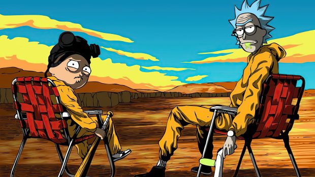 Cartoon Breaking Bad Wallpaper HD.