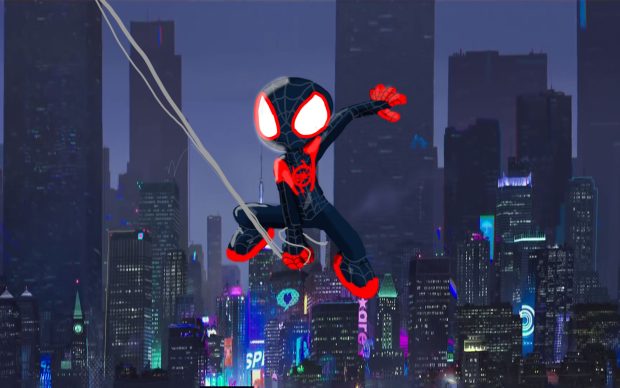 Cartoon Into The Spider Verse Wallpaper HD.