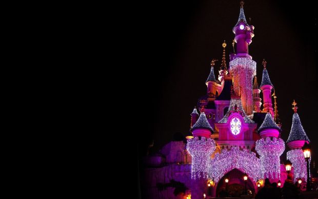 Castle Disney Halloween Wallpaper HD.