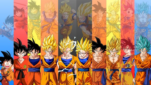 Change Form Dragon Ball Z Wallpaper HD.