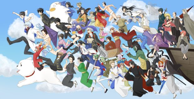 Characters Gintama Wallpaper HD.