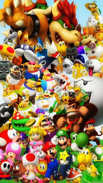 Characters Super Mario Wallpaper HD.