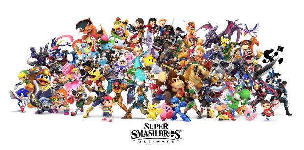 Characters Super Smash Bros Ultimate Wallpaper HD.