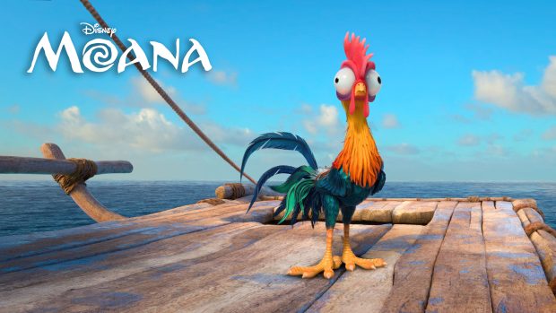 Chicken Moana Background HD.