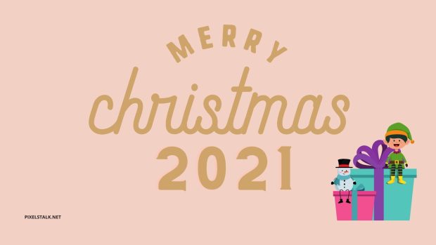 Christmas 2021 Desktop Wallpaper.