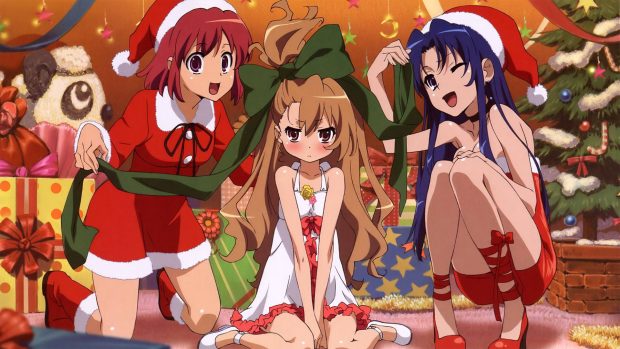 Christmas Toradora Wallpaper HD.