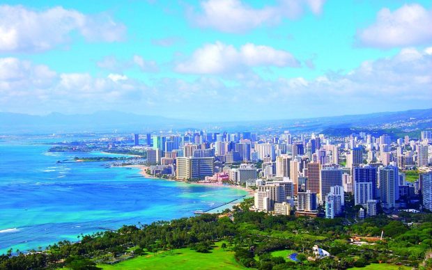 City Hawaii Wallpaper HD.