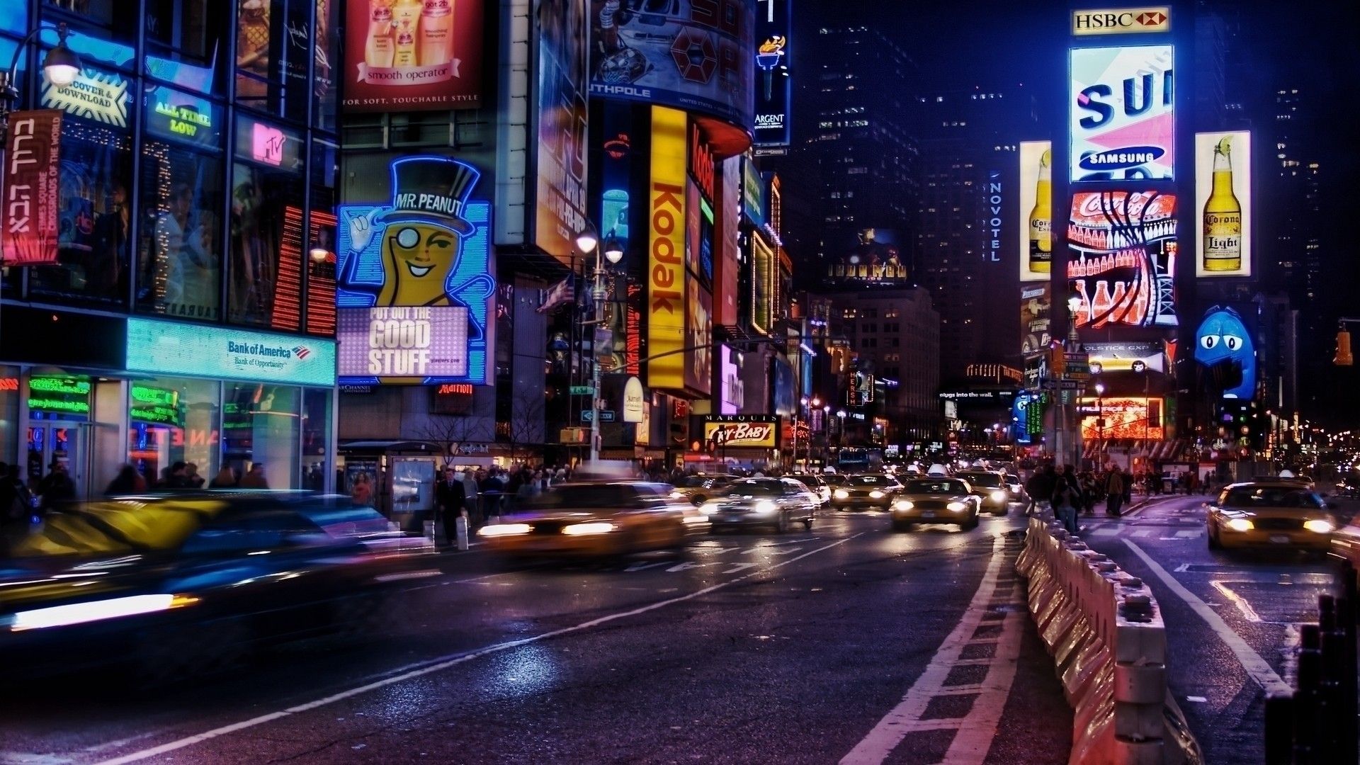 Aesthetic - City Evening - Street Background Wallpaper Download