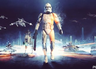 Clone Trooper Wallpaper HD Free download.