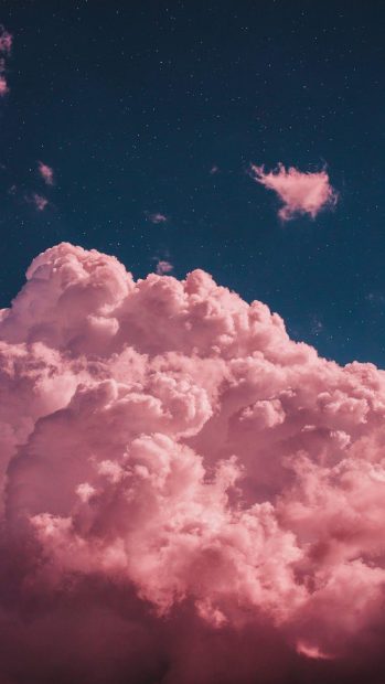 Cloud Pink Aesthetic Wallpaper HD.