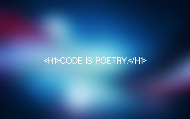 Code Wide Screen Wallpaper.