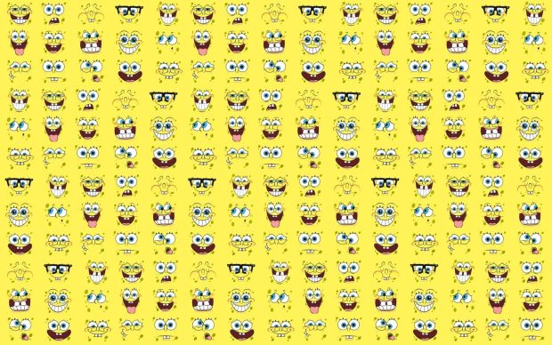 Collage Spongebob Background HD.