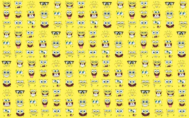Collage Spongebob Background HD.