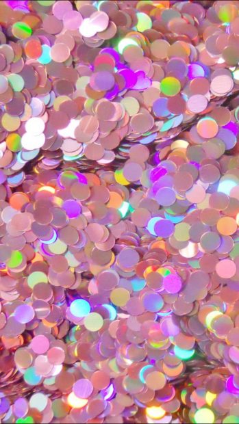 Color Cute Glitter Wallpaper HD.