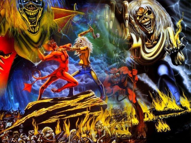 Color Iron Maiden Wallpaper HD.