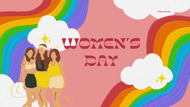 Color Womens Day Wallpaper.
