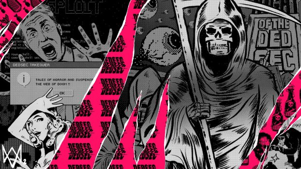 Comic Art Dedsec Wallpaper HD.