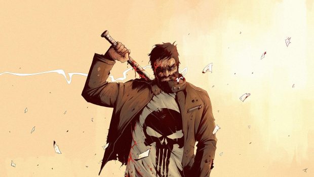 Comic Punisher Wallpaper HD.