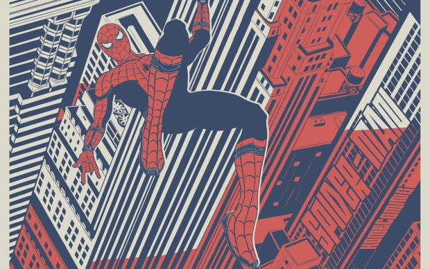 Comic Spiderman 4K Wallpaper HD.