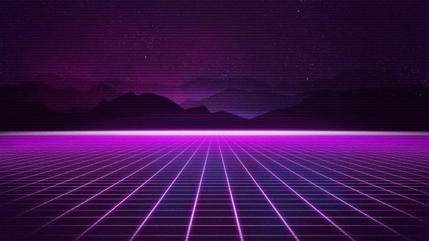 Cool 80 s Background.