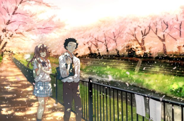 Cool A Silent Voice Background.