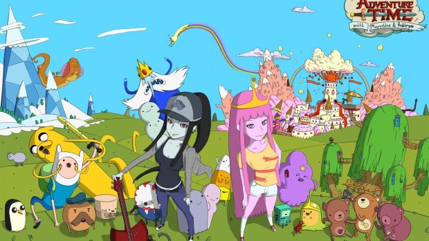 Cool Adventure Time Background.