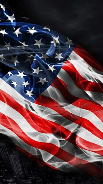 Cool American Flag 4K Backgrounds.