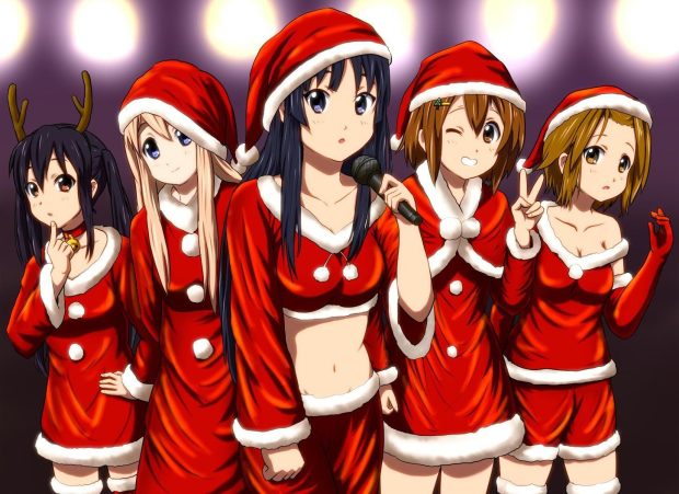Cool Anime Christmas Wallpaper HD.