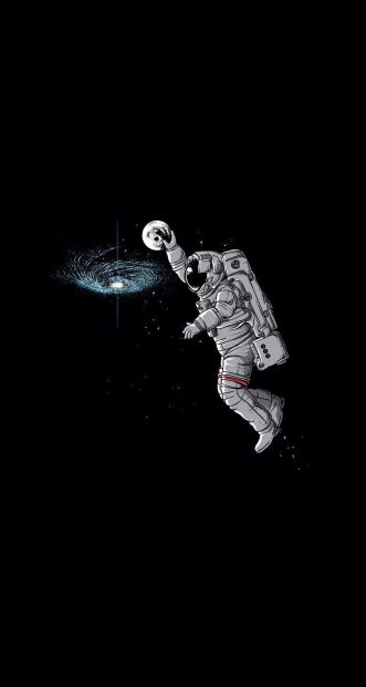 Cool Astronaut Desktop Image.