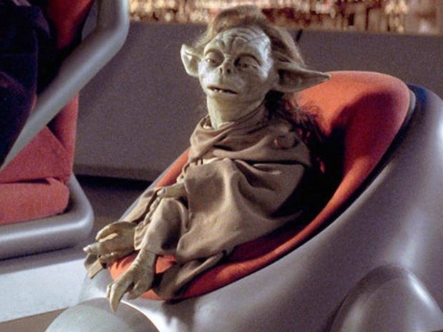 Cool Baby Yoda Wallpaper.