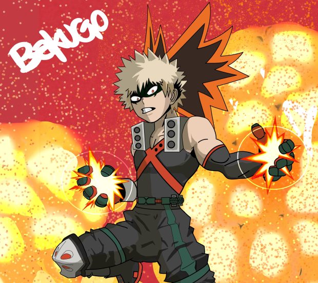 Cool Bakugo Wallpaper HD.