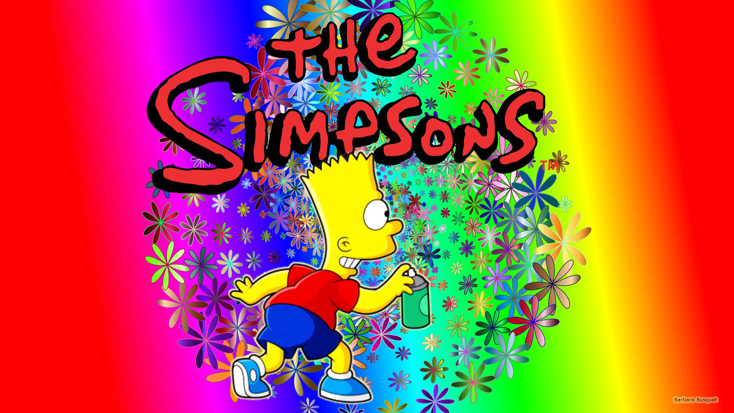 Cool Phone Background Bart Simpson  Green Phone Wallpaper HD 