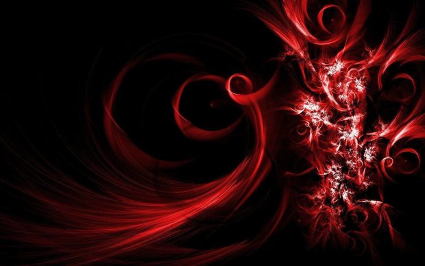 Cool Black And Red Background.