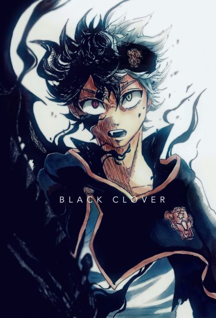 Cool Black Clover Background.